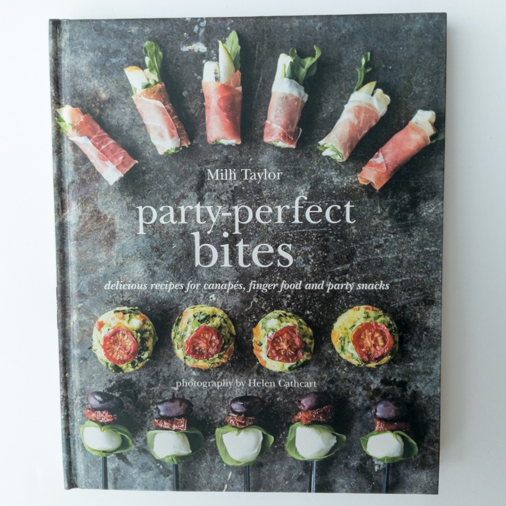 Party-Perfect Bites Hardcover Cookbook